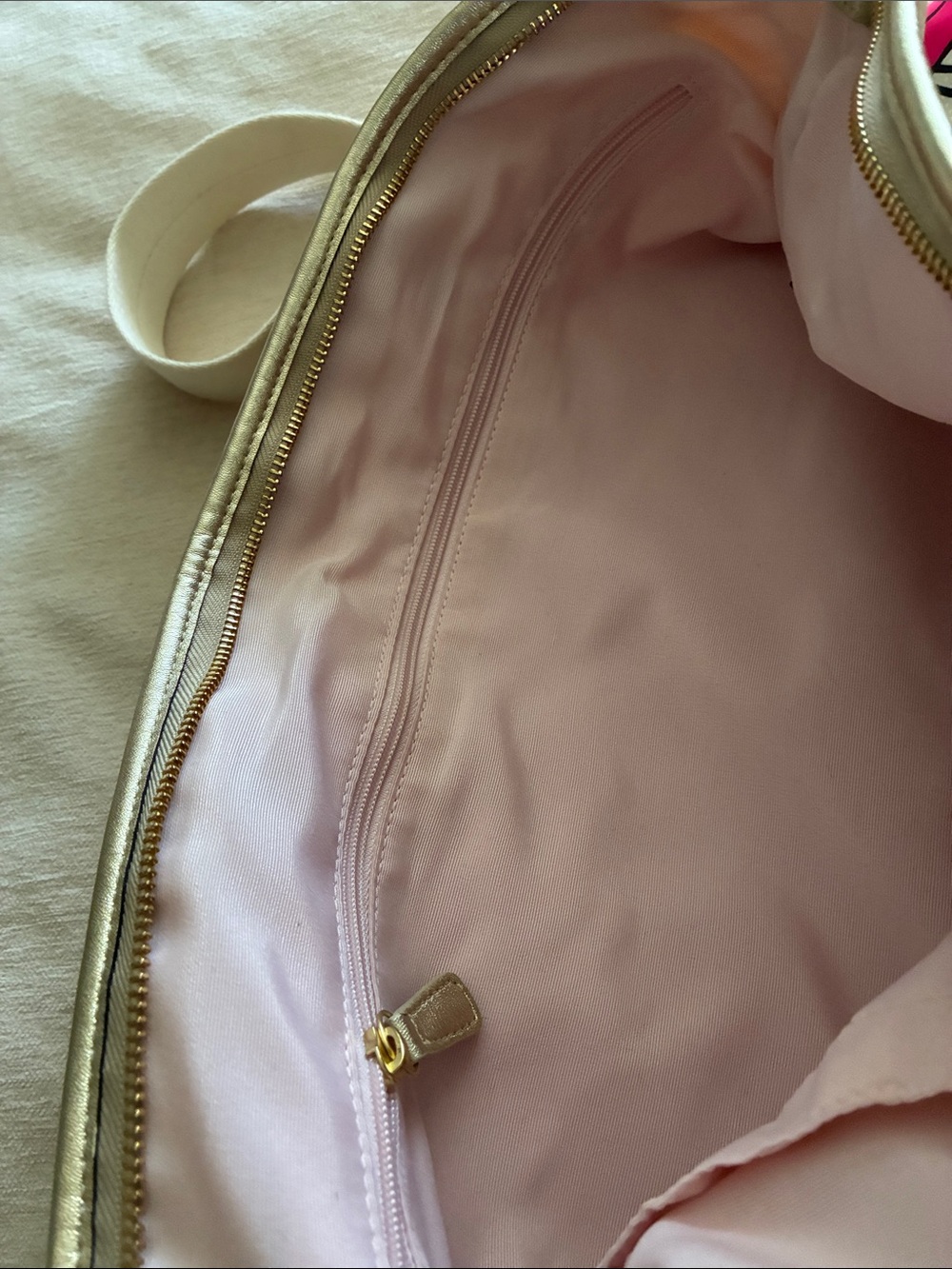 Coach Floral Graphic Tote in Off White, Pink & Magenta - Picture 9 of 9
